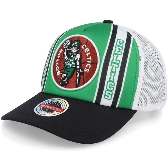 Mitchell & Ness Other - Mitchell‎ Ness Boston Celtics NBA Retro Trucker Snapback Hat Green Black Fit NWT